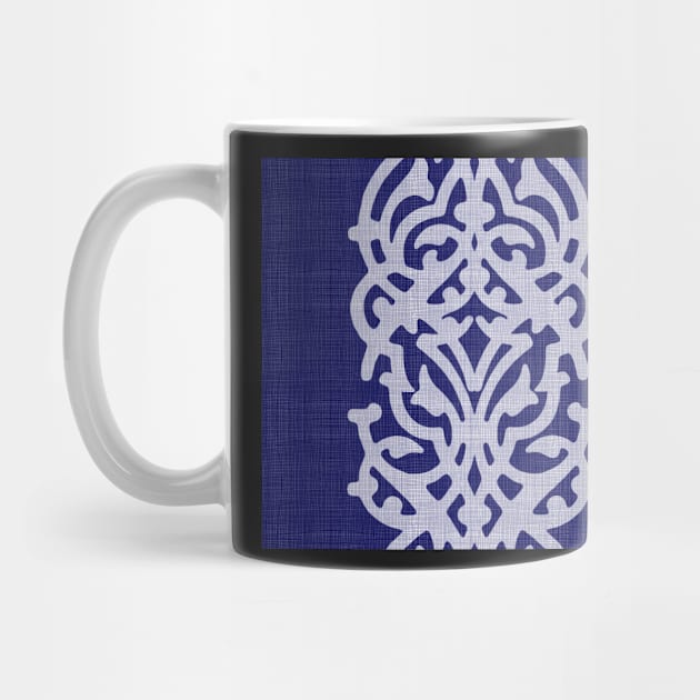 Indigo Large Arabesque by BessoChicca